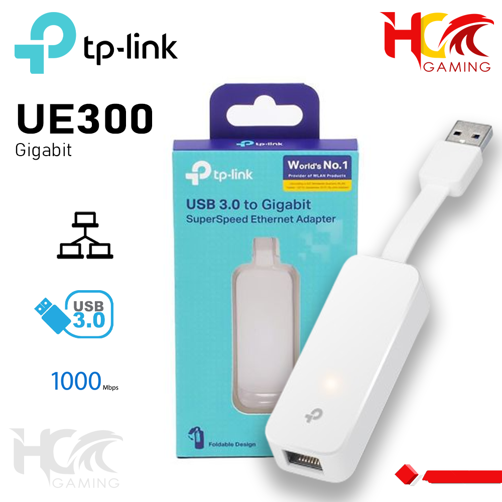 ADAPTADOR RED TP-LINK UE300 USB3.0/ RJ45 10/100/1000 MBPS - miniatura 4