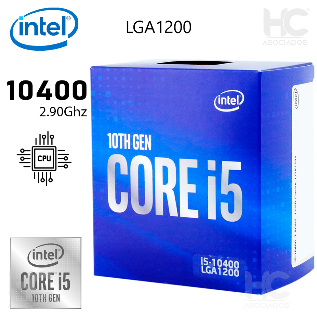 PROCESADOR INTEL CORE I5 10400 BX8070110400 2 90GHZ 12MB CACHE 